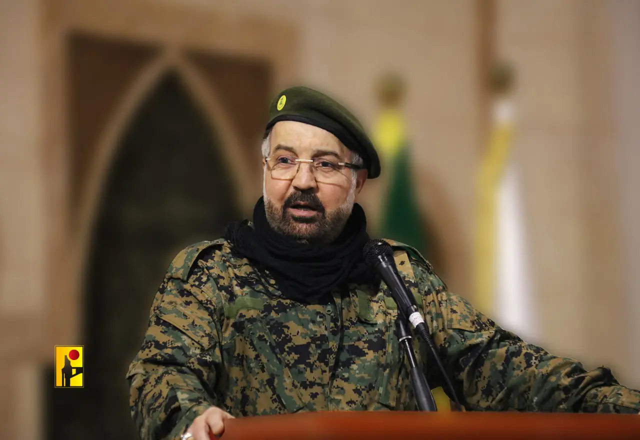 Alt: القيادي العسكري البارز في حزب الله فؤاد شكر