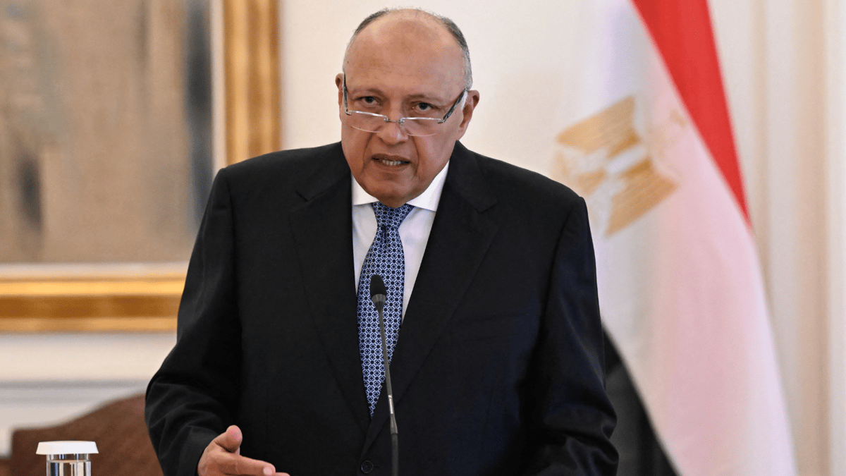 شكري: مصر واضحة في رفضها للوجود الإسرائيلي بمعبر رفح 