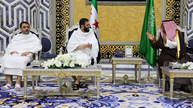 الشرع والشيباني ونائب أمير منطقة مكة