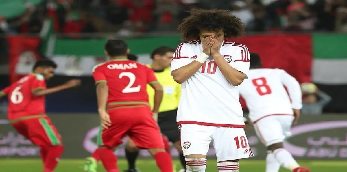 مباراة الإمارات وعُمان.. عموري يهدر ضربة جزاء في توقيت قاتل (فيديو)