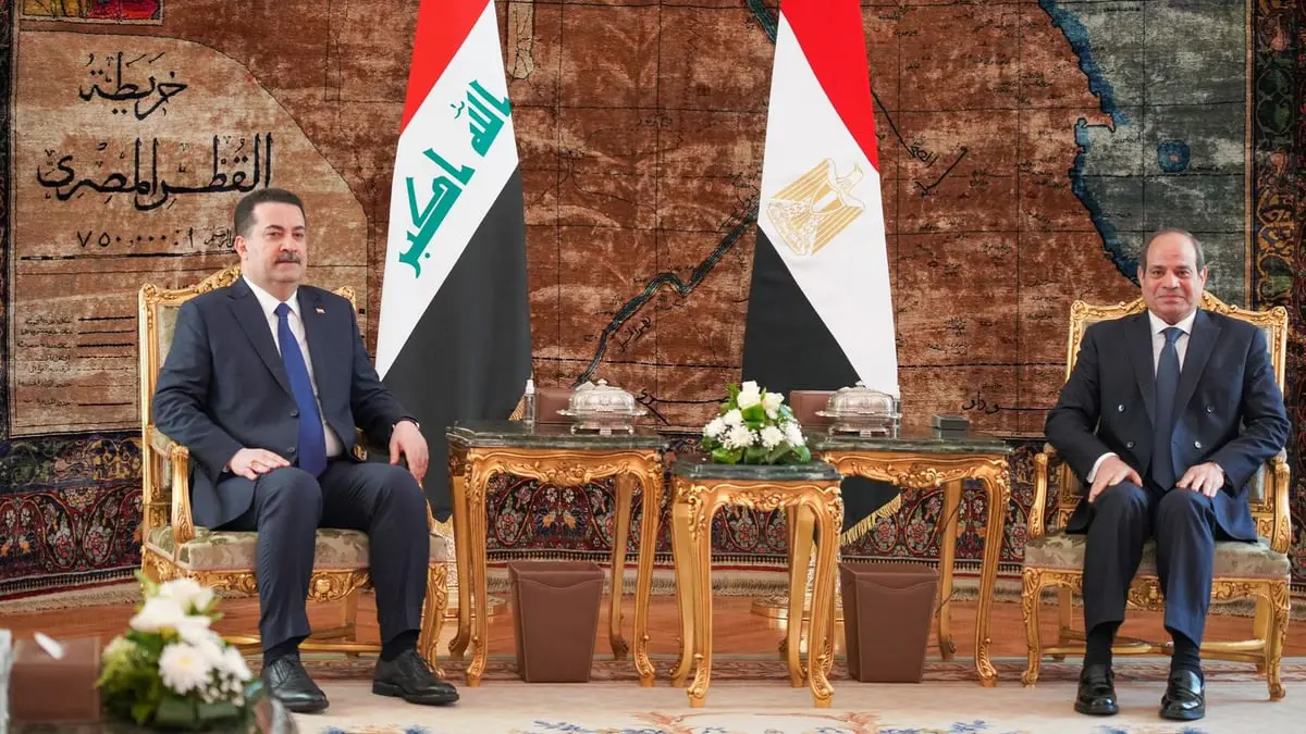 خلال زيارة السوداني.. العراق يوسع علاقاته التجارية مع مصر