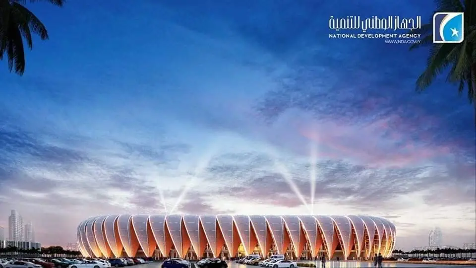 تصميم ملعب سرت الدولي