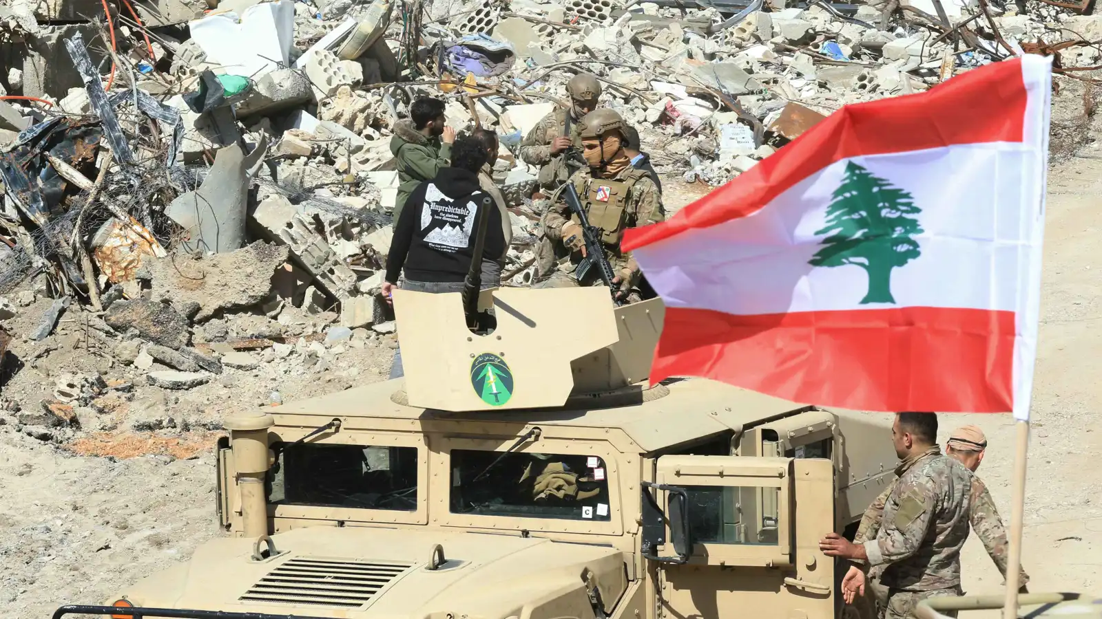 عناصر تابعة للجيش اللبناني في الجنوب