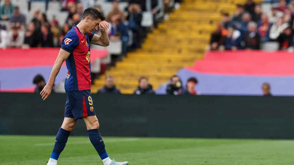 برشلونة يجهز بديلا خياليا لليفاندوفسكي