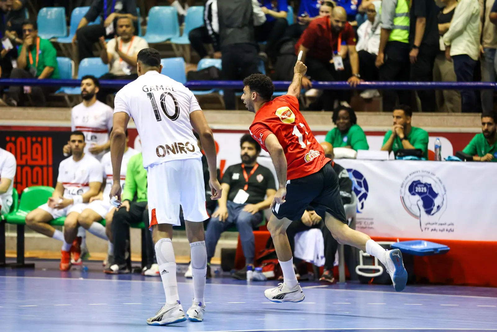 مباراة الأهلي والزمالك في السوبر الأفريقي لليد