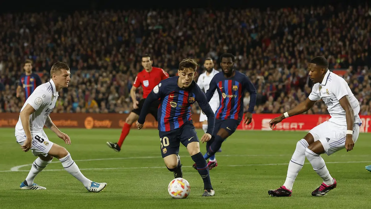 أهداف مباراة ريال مدريد وبرشلونة في كلاسيكو الكأس (فيديو)