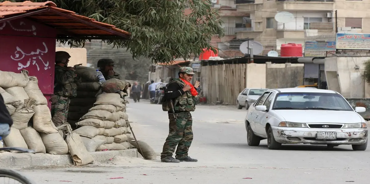 قوات من الأمن الداخلي السوري تدخل مدينة دوما‎