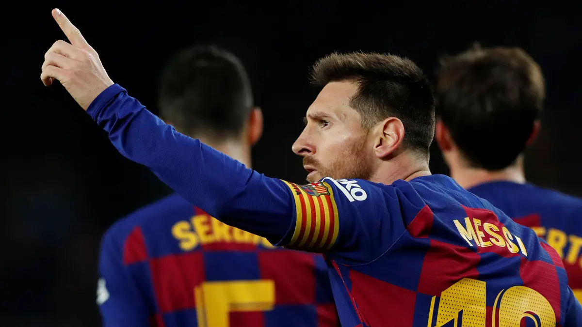 استبعاد ليونيل ميسي من قائمة برشلونة لمواجهة إنتر ميلان بدوري أبطال أوروبا (صورة)