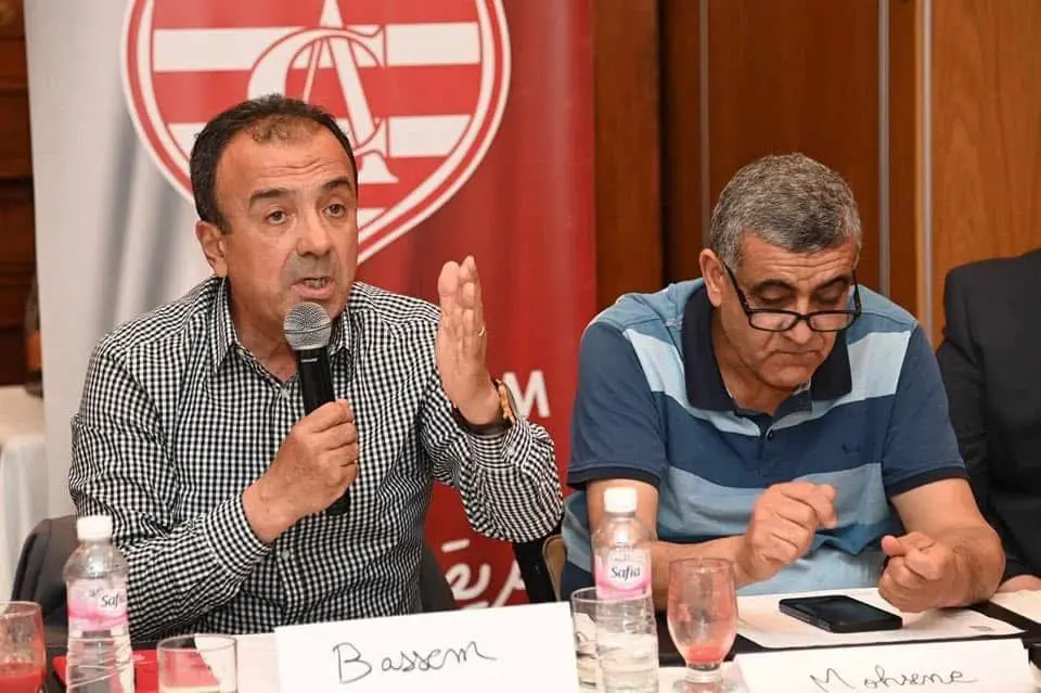 محسن الطرابلسي (يمين) مرشح لمنصب نائب الرئيس