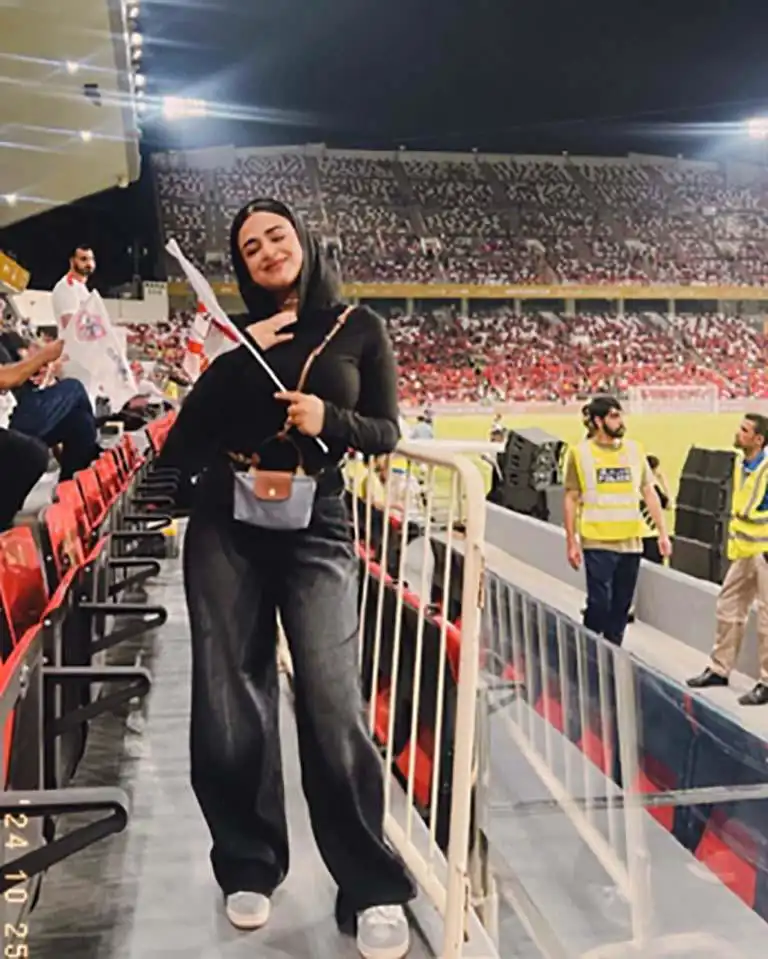 ملك أحمد زوجة حسام عبدالمجيد