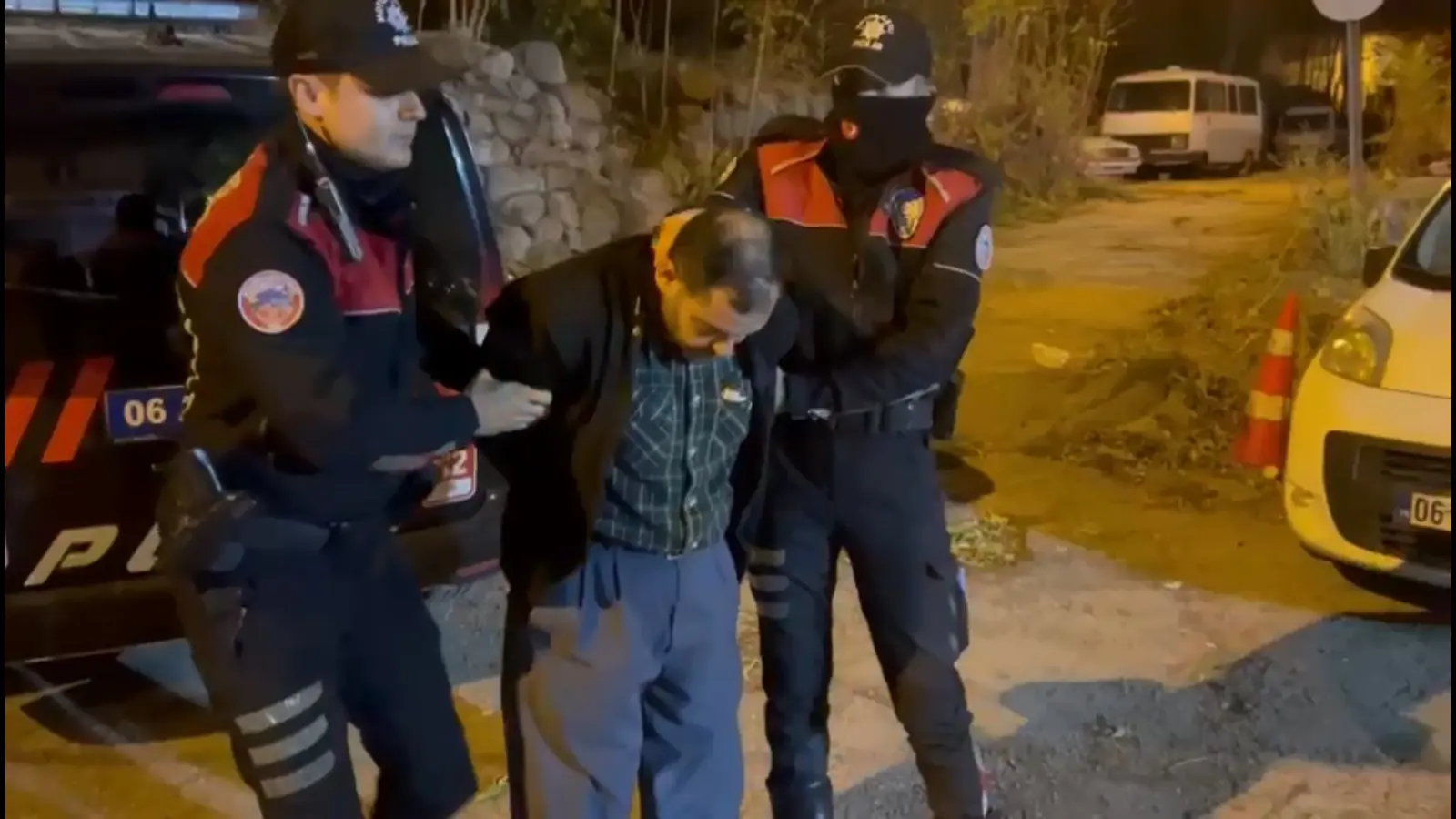 القبض على المعتدي
