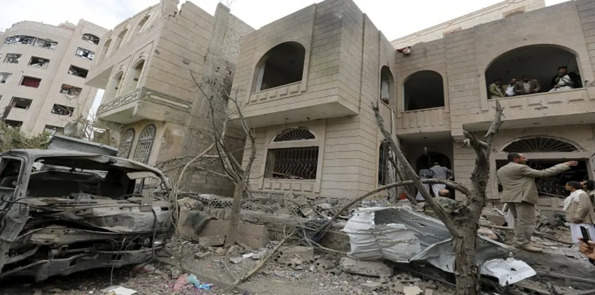 التحالف يستهدف منازل قيادات حوثية في صعدة