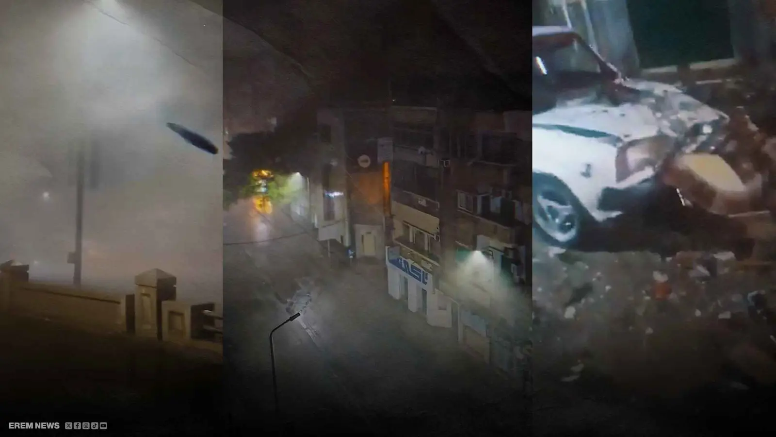 عاصفة عنيفة في الاسكندرية