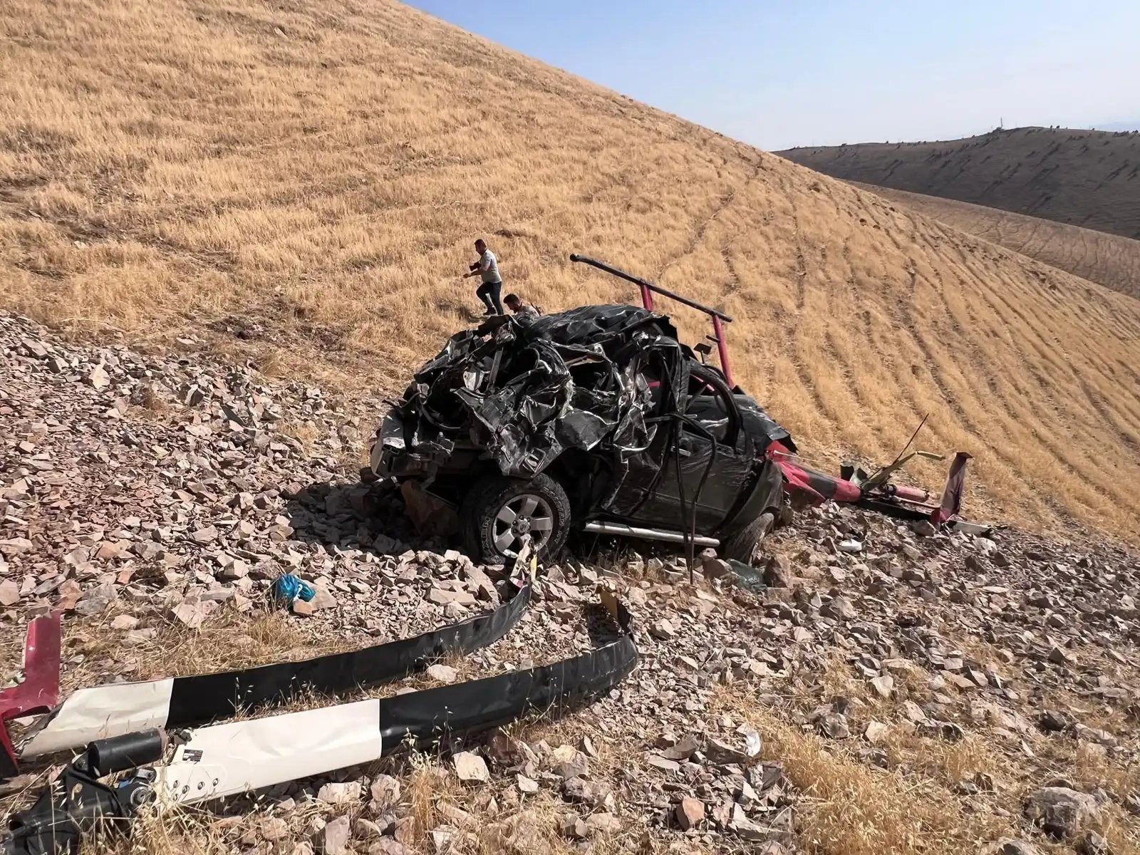 من موقع الحادث في السليمانية
