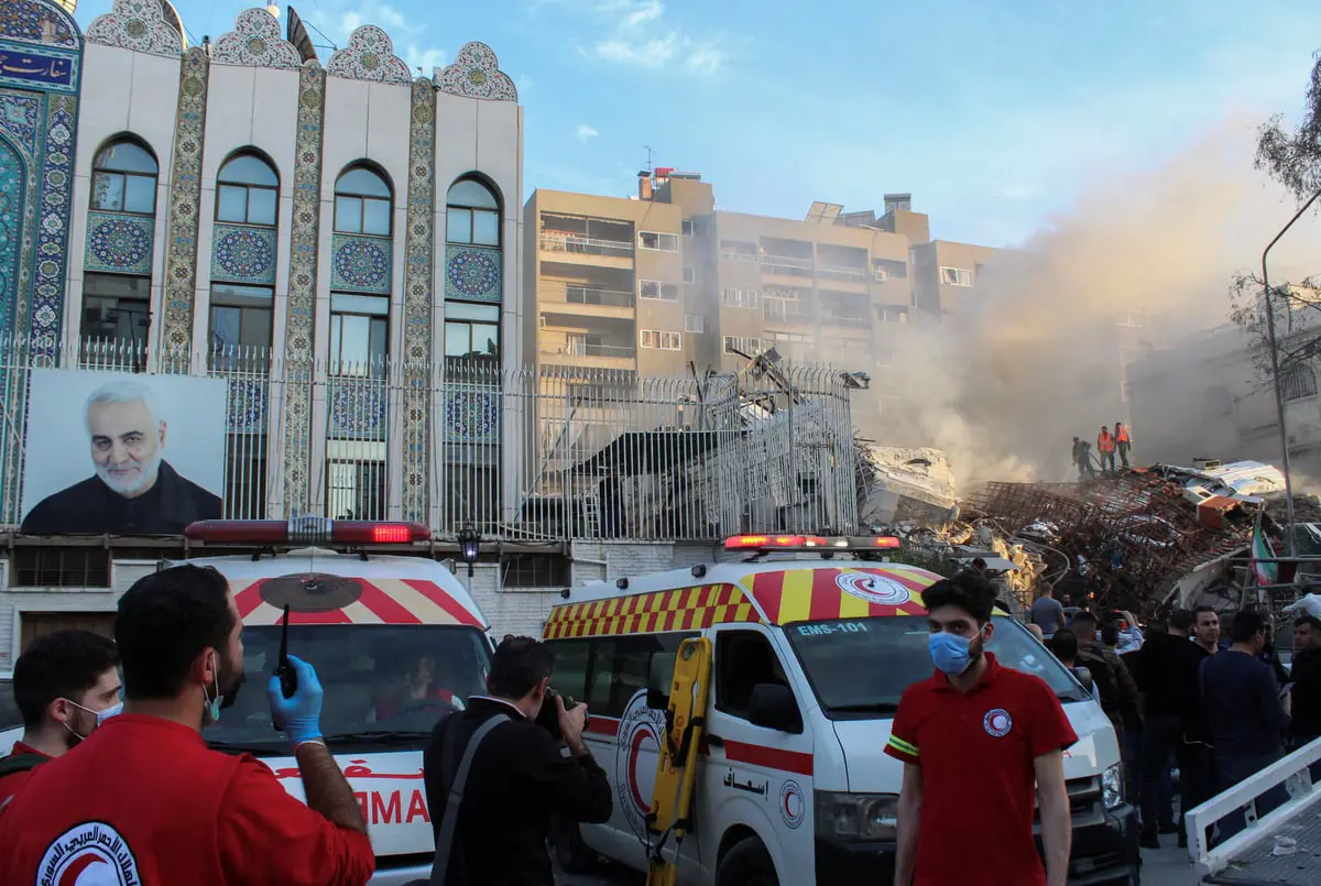 ارتفاع حصيلة قتلى الضربة الإسرائيلية للقنصلية الإيرانية إلى 11