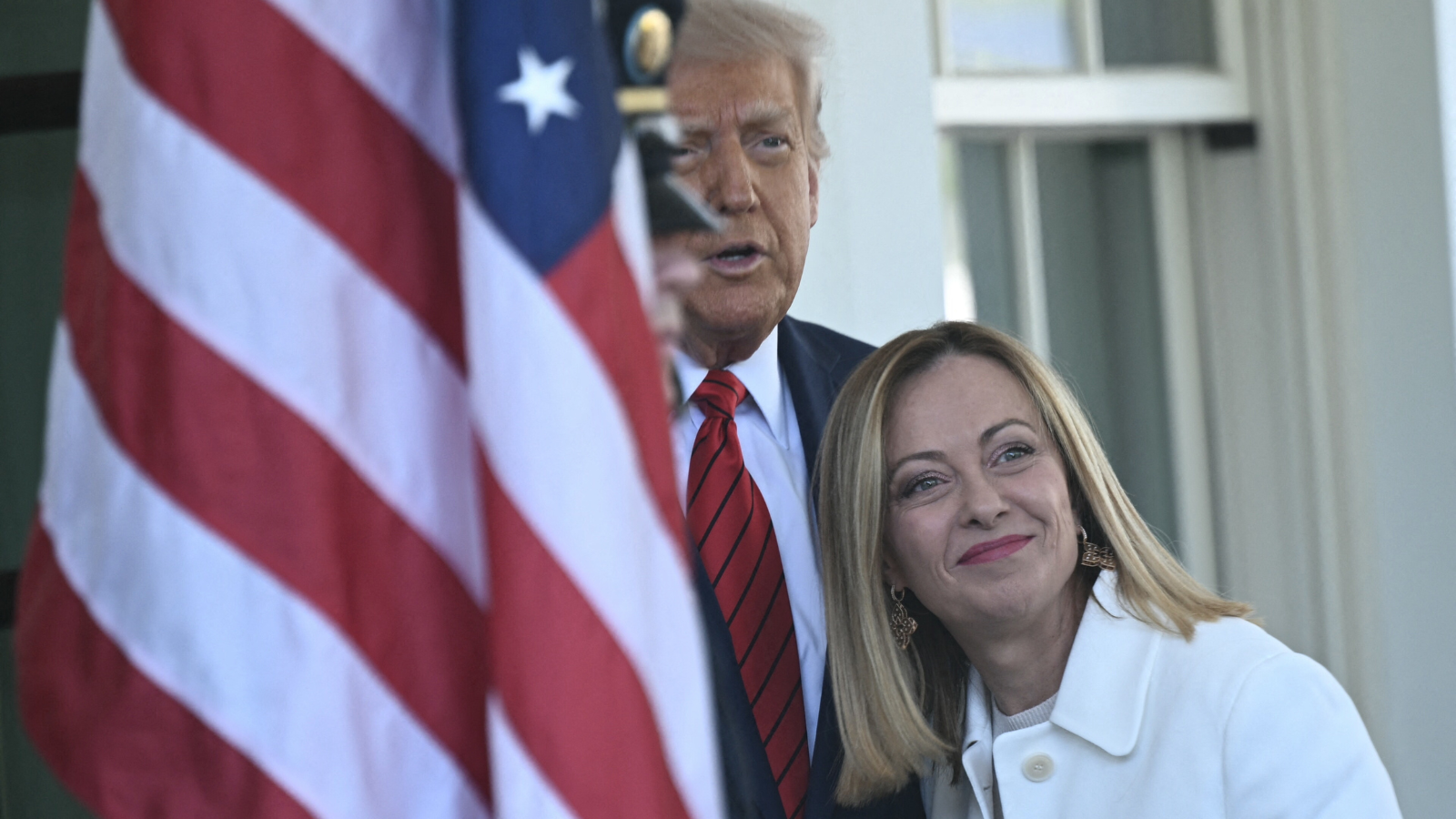 استقبال ترامب لميلوني 