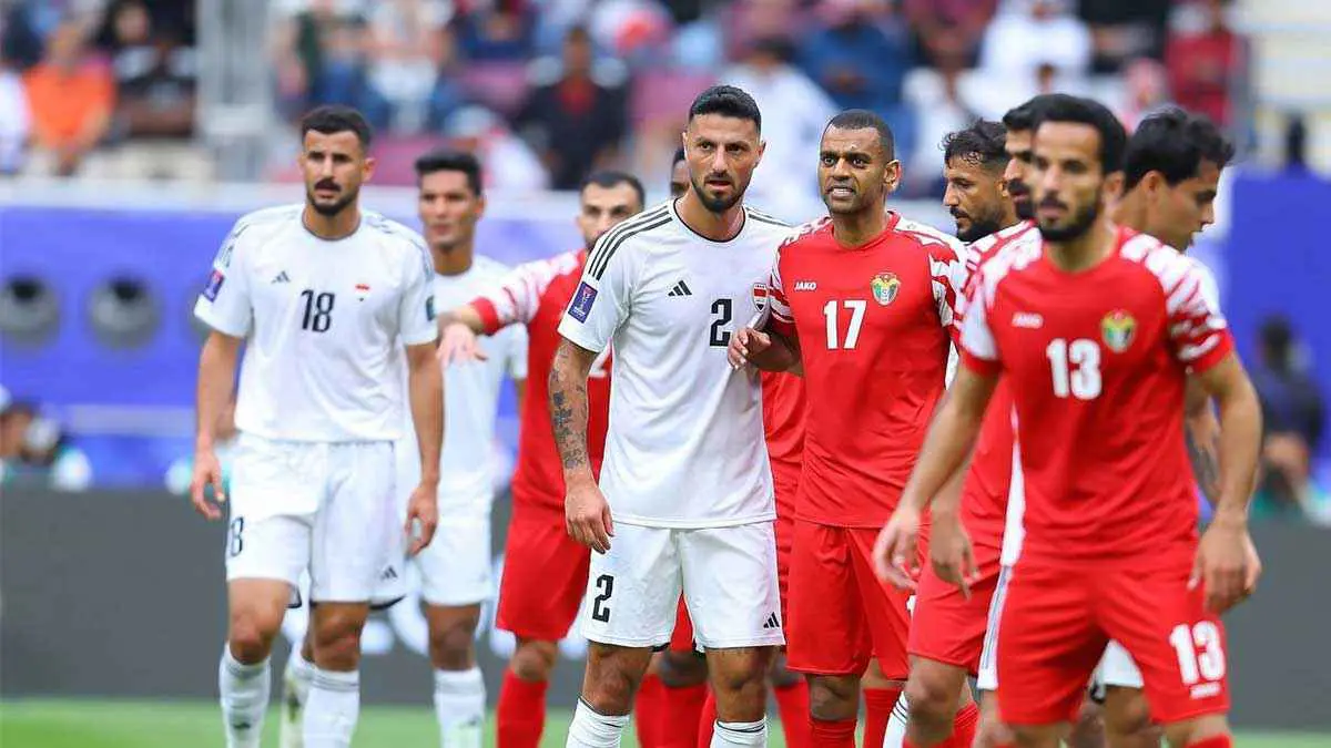 الموعد والقنوات الناقلة لمباراة العراق والأردن في تصفيات كأس العالم