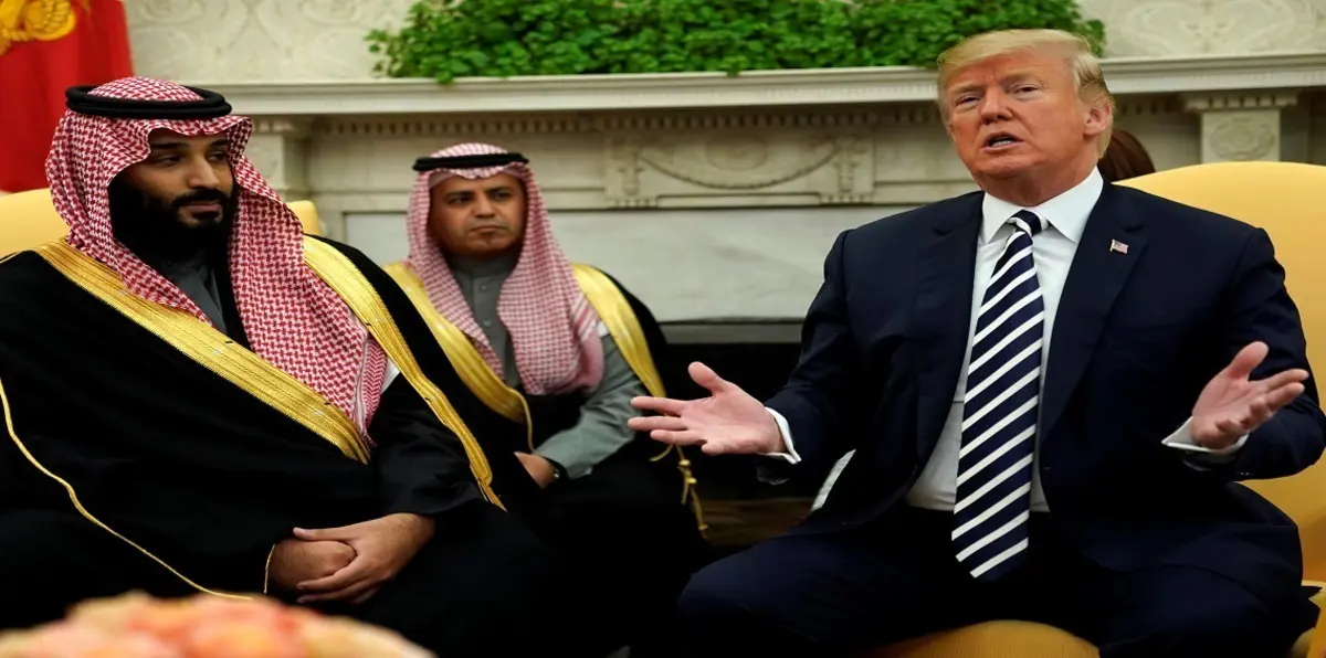بالصور والفيديو.. لقاء الأمير محمد بن سلمان وترامب في البيت الأبيض