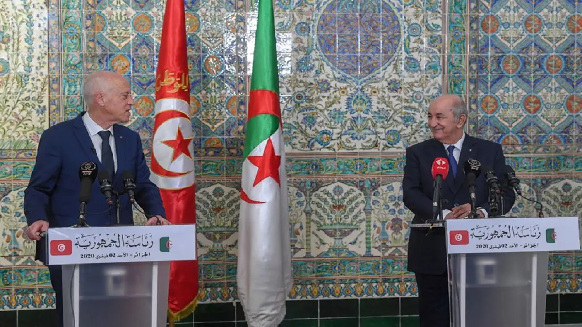 الرئيسان الجزائري والتونسي يتوافقان على طرح خطة لحل الأزمة الليبية