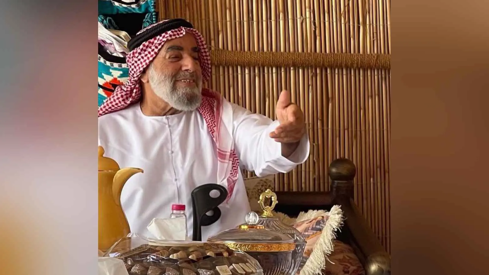 وفاة الشاعر الإماراتي خليفة بن حماد الكعبي