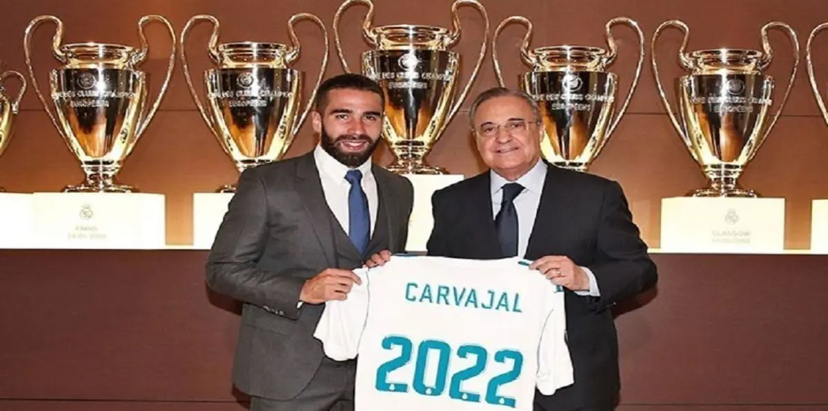 كارفاخال يعلّق على تجديد عقده مع ريال مدريد وقيمة الشرط الجزائي