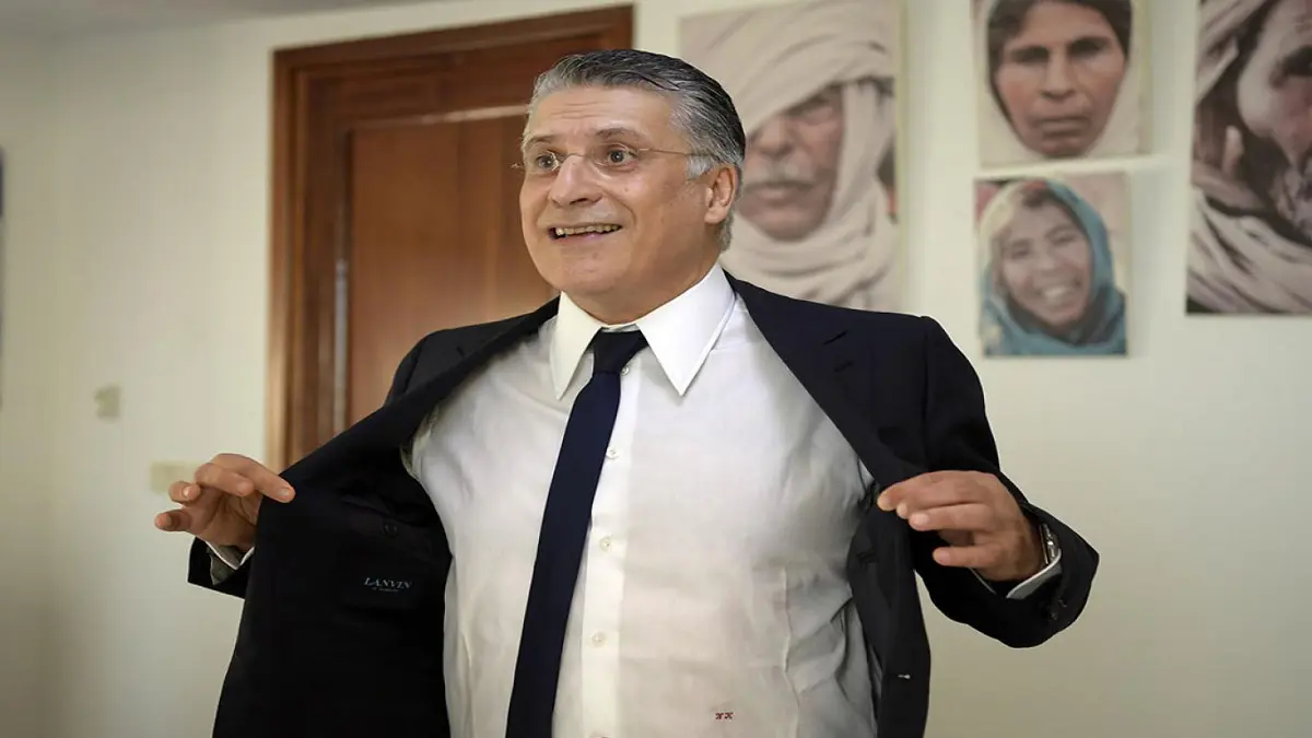 تونس.. إيقاف المرشح الرئاسي نبيل القروي يفجر أزمة بين "النهضة" وحزب الشاهد‎