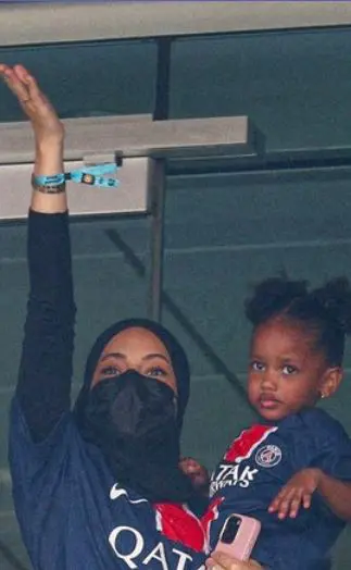 ريما إديوش في مباراة ريال مدريد وباريس سان جيرمان