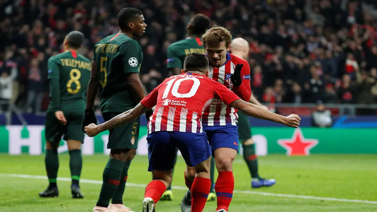 أتلتيكو مدريد يتأهل إلى دور الـ16 بدوري أبطال أوروبا بعد الفوز على موناكو (فيديو)