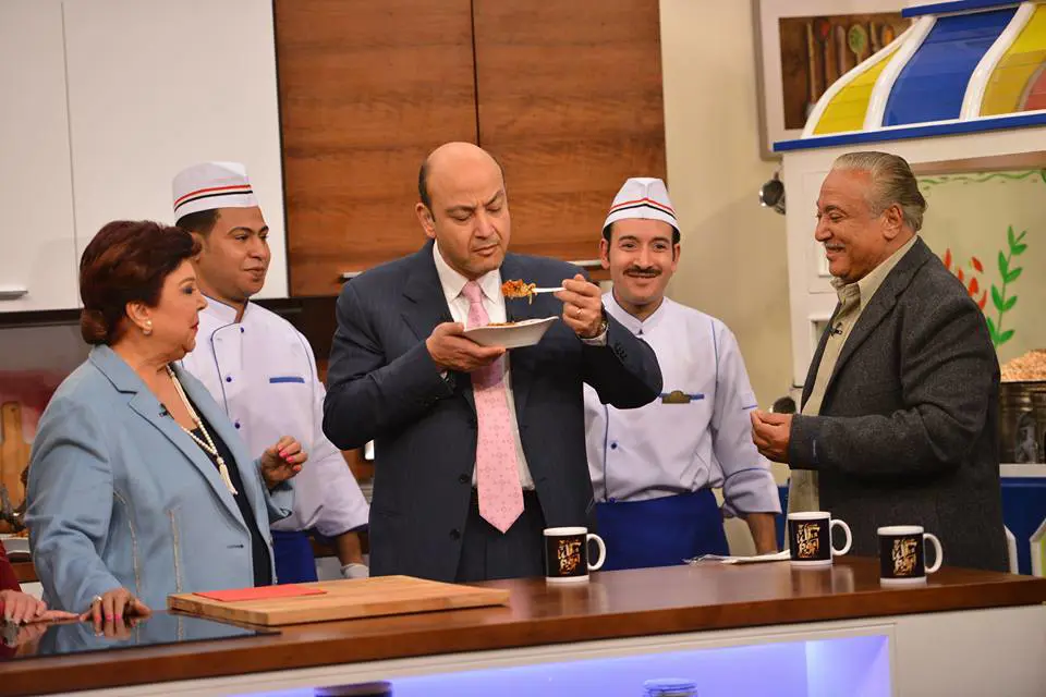عمرو أديب مع كشري أبو طارق