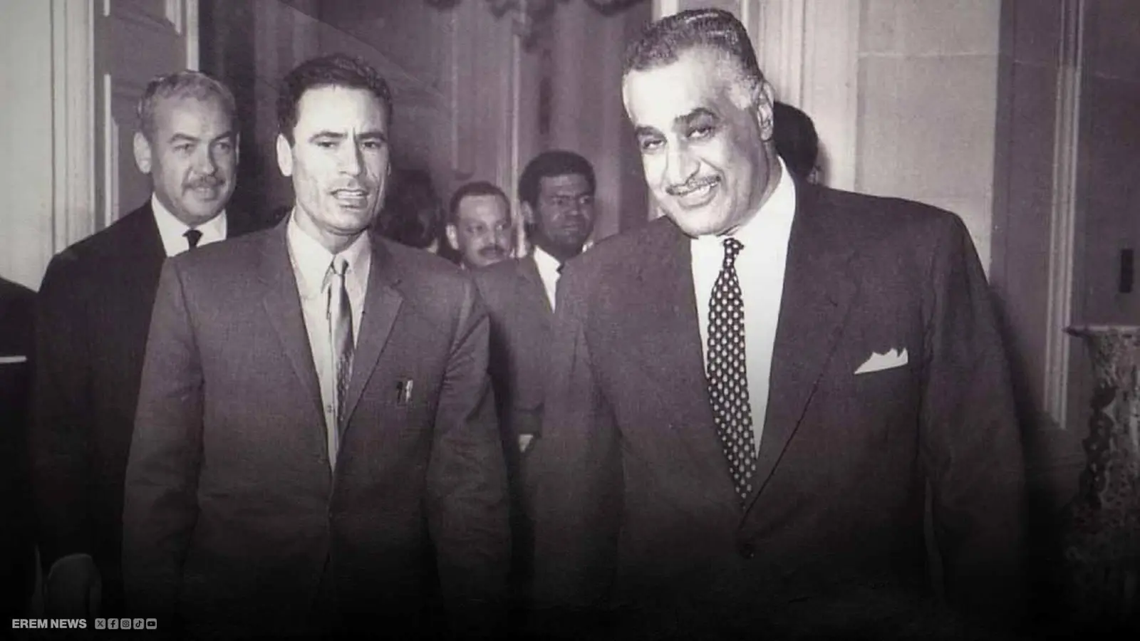 عبدالناصر والقذافي