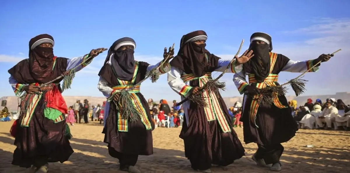 احتفال "غات" بالذكرى الـ40 لإعلان سلطة الشعب.. حنين لعصر القذافي أم رد على التهميش (صور)