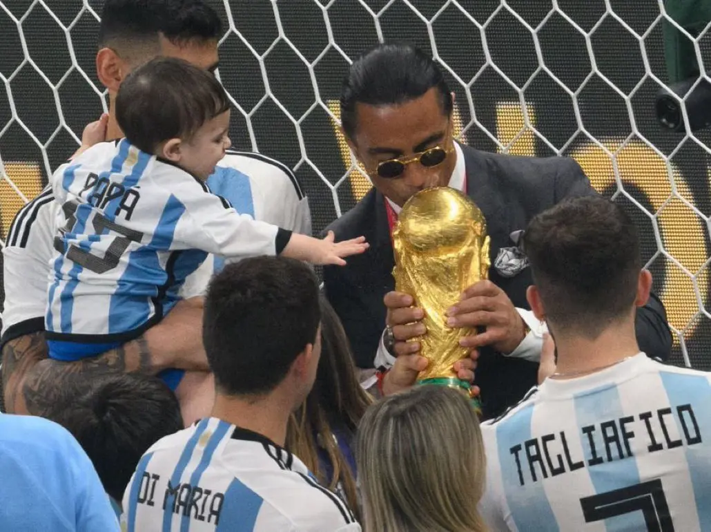 الشيف نصرت مع كأس العالم 