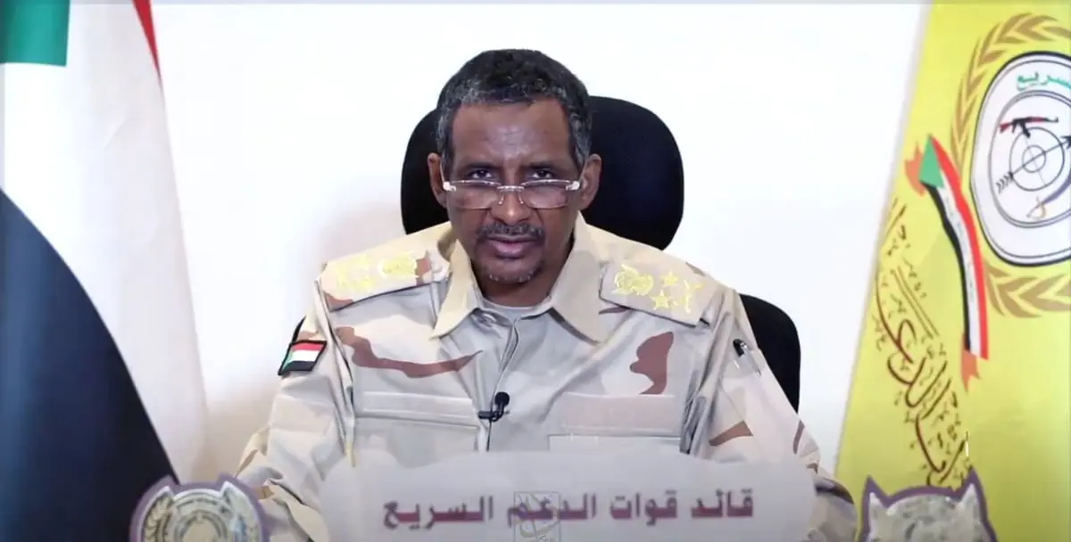 حميدتي: الجيش السوداني انسحب من المفاوضات الرامية لتوقيع اتفاق السلام