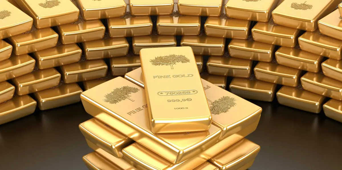 أسعار الذهب تصعد مع تراجع الأسهم
