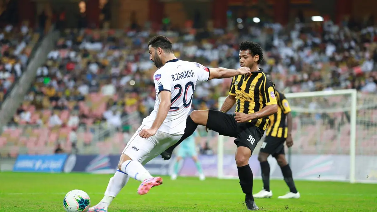 الاتحاد السعودي يتعادل على أرضه مع أولمبيك أسفي في ذهاب دور الثمانية للبطولة العربية (فيديو)