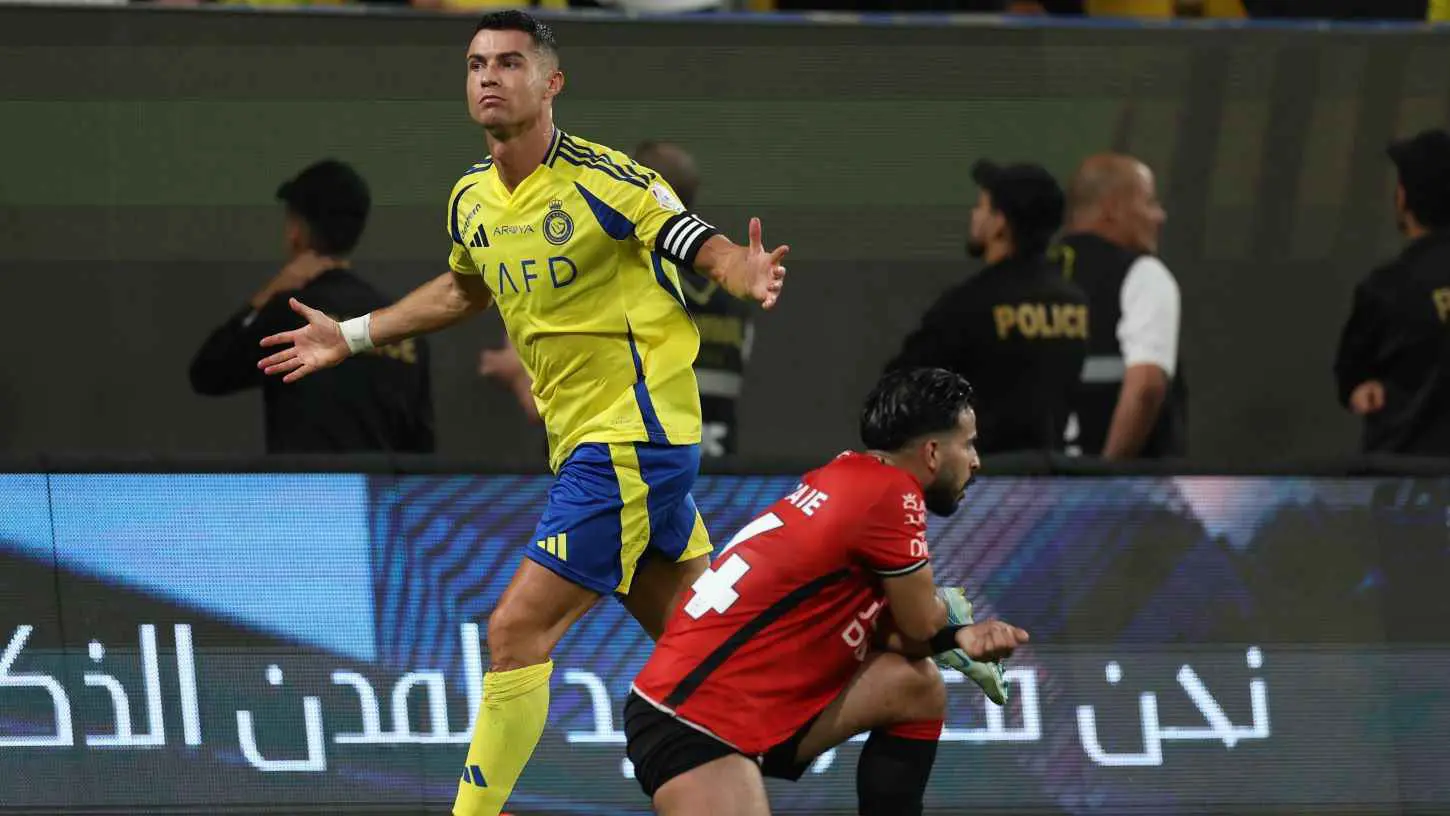 تصرف غير معتاد من رونالدو بسبب تعادل النصر السعودي