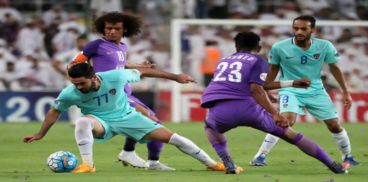 أهداف مباراة العين والهلال.. البريك يسجل للزعيم وبيرغ يقلب النتيجة للبنفسجي من ركلتي جزاء (فيديو)