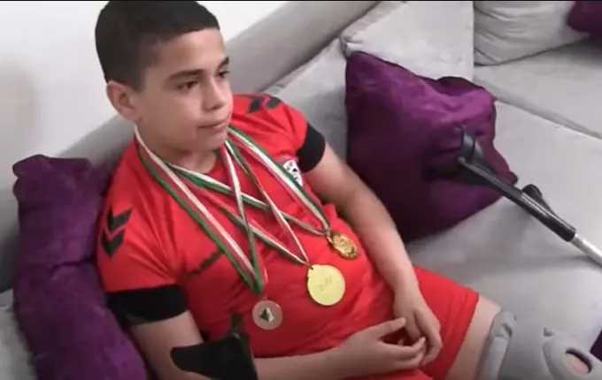الطفل نذير ضحية الاعتداء