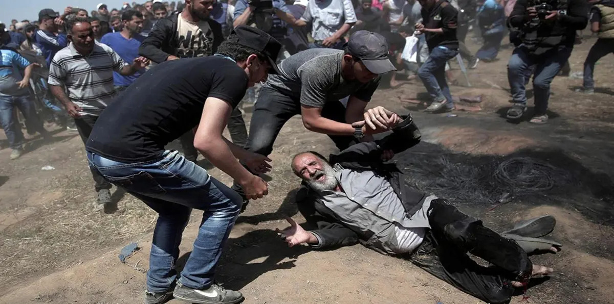 بعد استشهاد مصابين.. ارتفاع عدد شهداء "مجزرة غزة" إلى 64