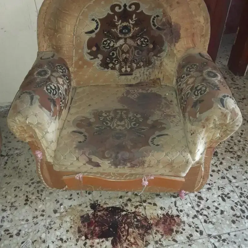 دماء أسفل كرسي محمد بهار