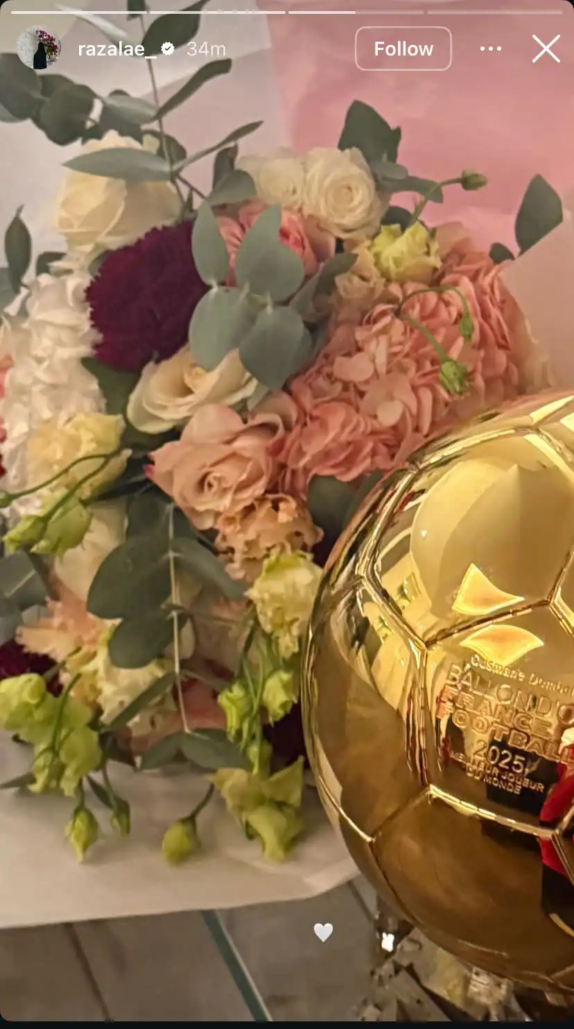 رسالة زوجة عثمان ديمبلي