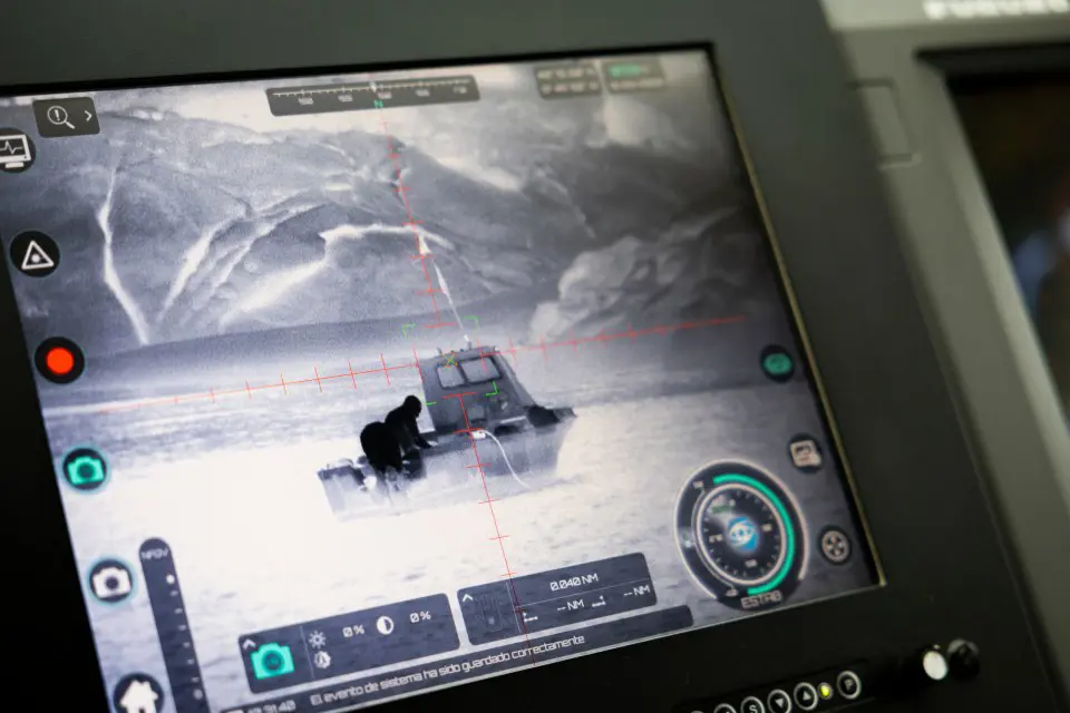 إحدى الغواصات المستخدمة لتهريب الكوكايين