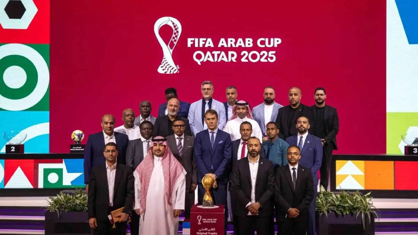 إعلان نتائج قرعة كأس العرب 2025
