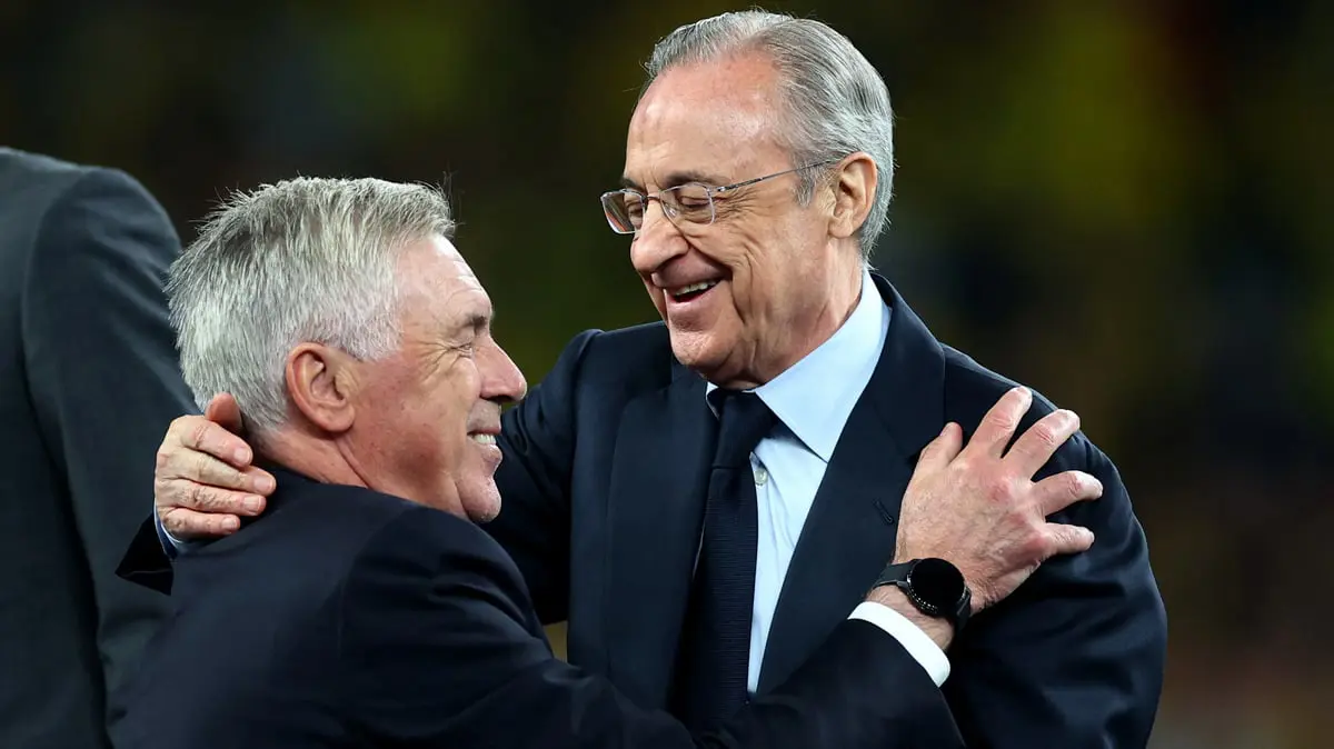 بيريز يشعل غرف ملابس ريال مدريد متعمدًا