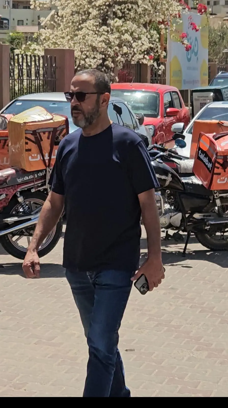أشرف عبد الباقي في جنازة سليمان عيد