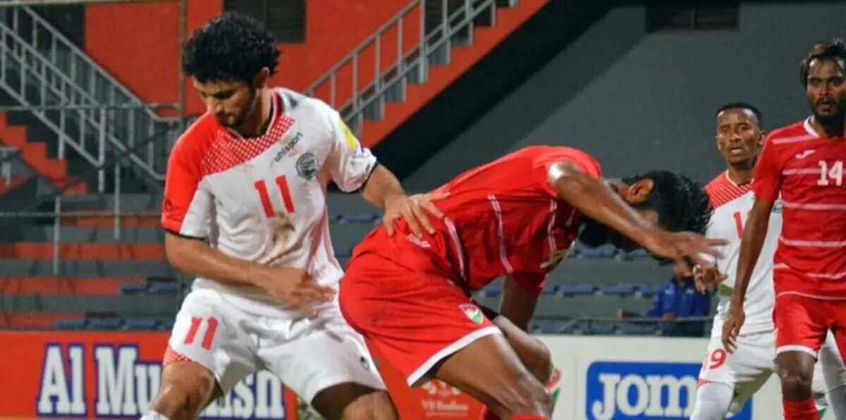 لاعبو اليمن يستمتعون بسحر المالديف (صورة)