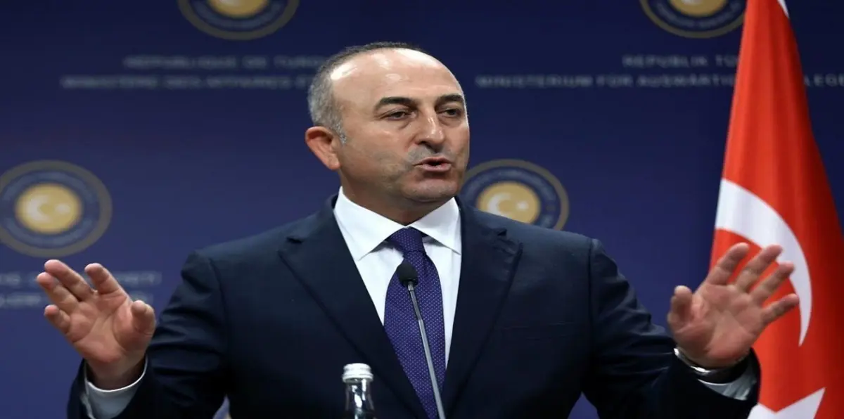 جاويش أوغلو يلتقي بارزاني في أربيل عقب لقائه الجعفري