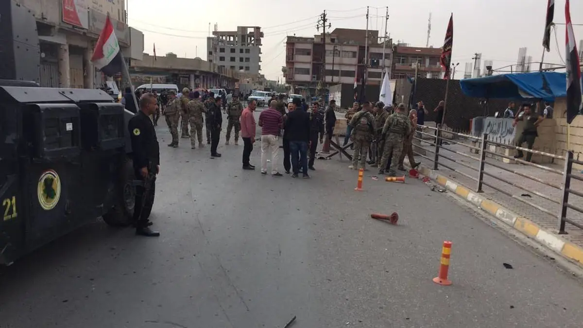 العراق.. إصابة 3 أشخاص بتفجيرين انتحاريين استهدفا مقر استخبارات كركوك
