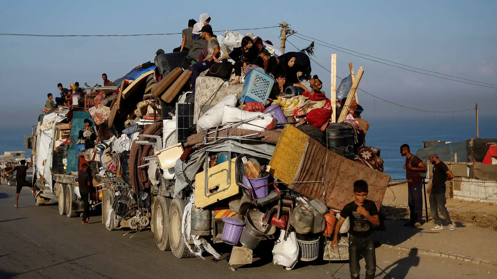 نازحون من غزة