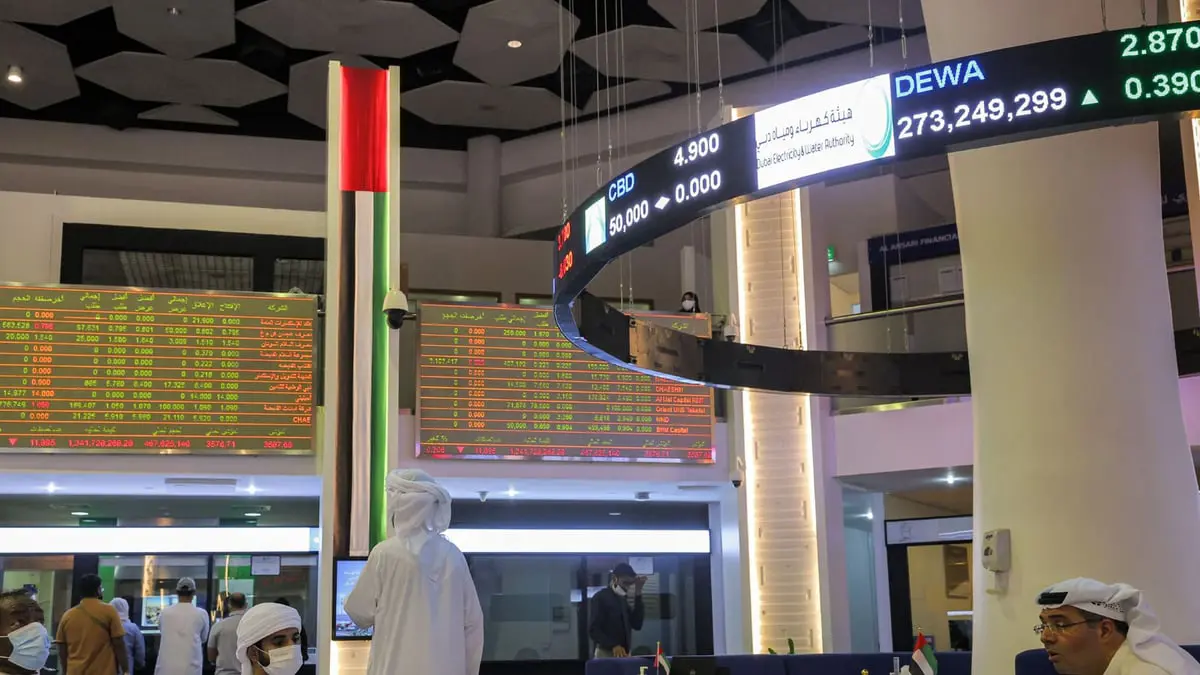 معظم أسواق الخليج تغلق على ارتفاع